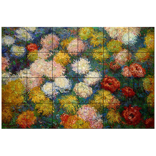 Monet "Chrysanthemums I"